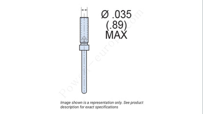 Details of Wire size compatibilty of the Glenair 809-001