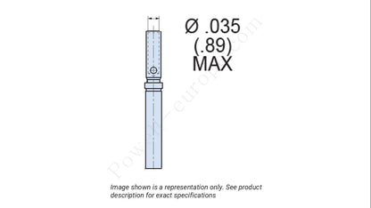 Details of Wire size compatibilty of the Glenair 809-066C