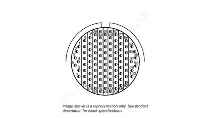 Image showing the insert arrangement and polarization of the Amphenol D38999/20WH35PD