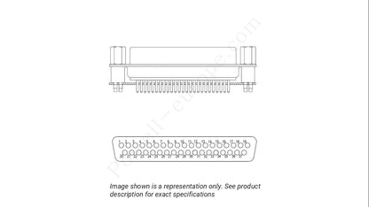 Image showing the insert arrangement and polarization of the Positronic HDC37S36F00S