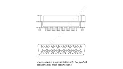 Image showing the insert arrangement and polarization of the Positronic HDC50S360000