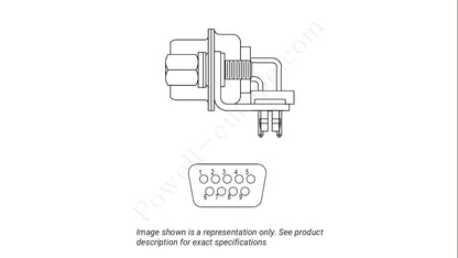 Image showing the insert arrangement and polarization of the Positronic HDC9M5R70T20