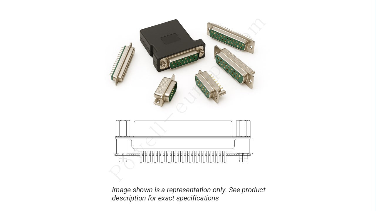 Image representing the style and polarization of the Positronic HDC15M3P000-MIL-799.8