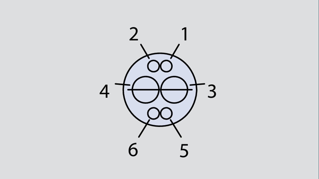 Insert arrangement of military connector in the form 8-200 used in the Glenair 800-007-06NF8-200PN connector