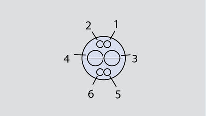 Image showing the insert arrangement of the Glenair 804-005-07M9-200SA